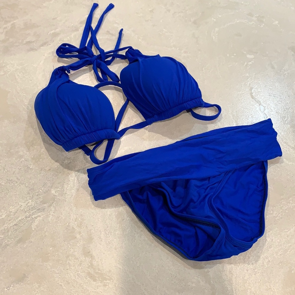 Blue Bikini La Blanca 14 Top 8 Bottom